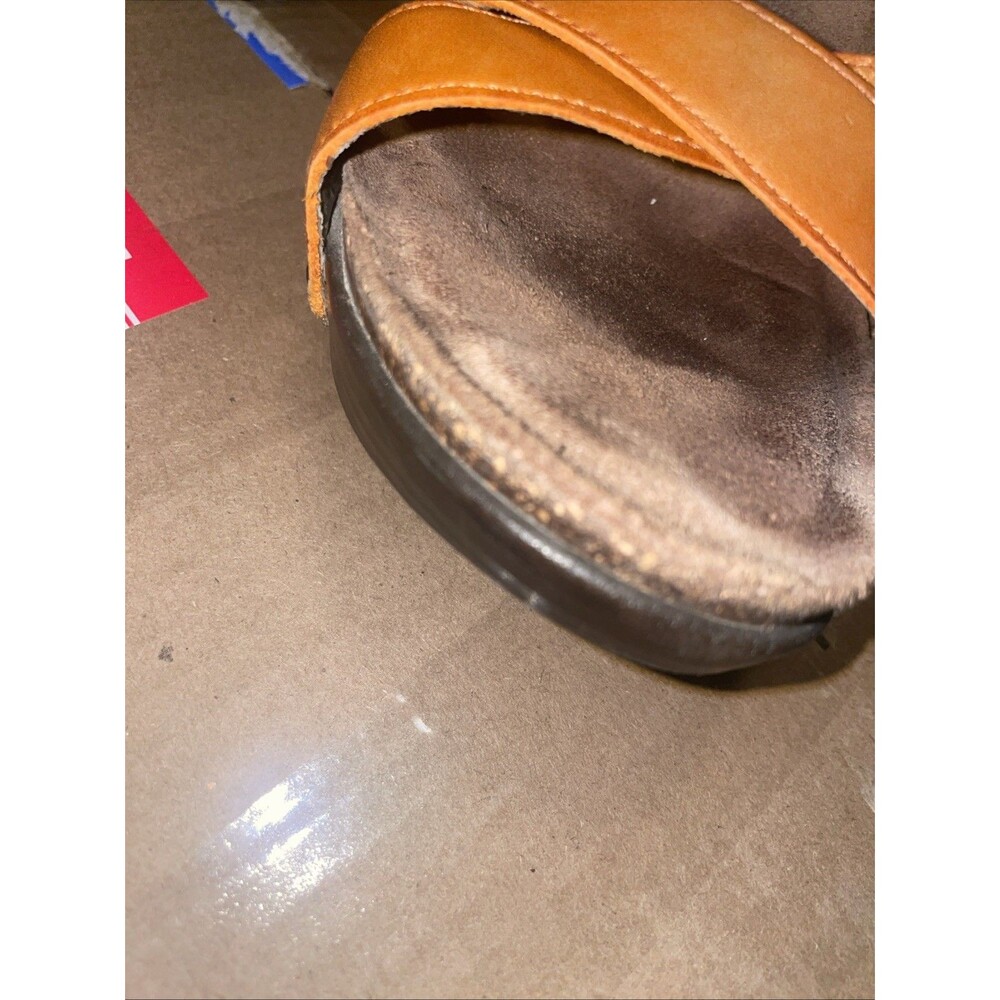 Dansko Frida Wedge Sandals Size 38 (U.S 8) Burnt Orange - Picture 10 of 12